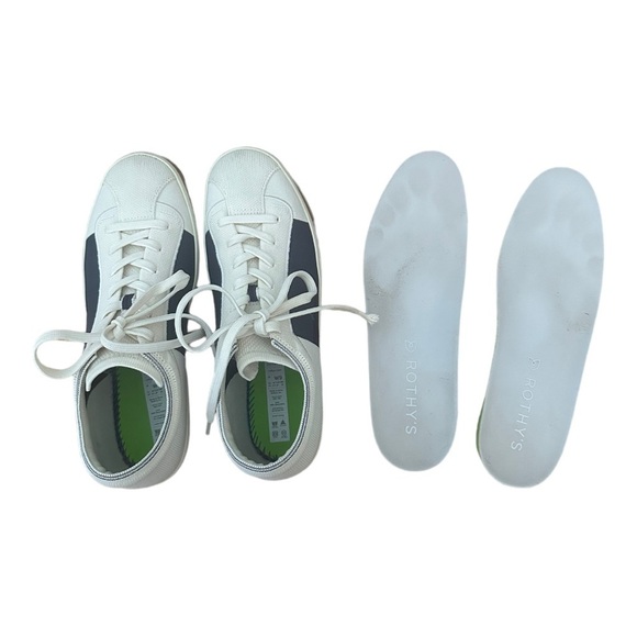 Rothy's Blackberry Block Lace ups 9 - Picture 9 of 12